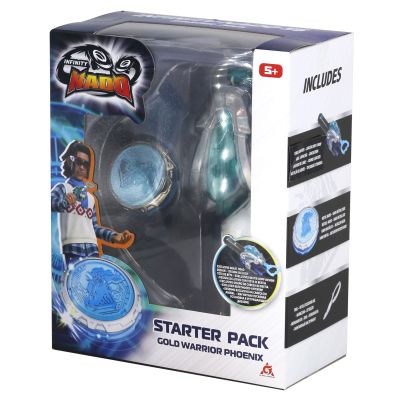 Волчок Infinity Nado VI серия Starter Pack Gold Warrior Phoenix Золотой Воин Феникс (EU654113)
