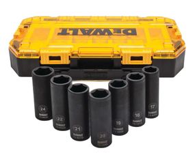 Набір головок DeWalt 1/2 7 предметів (DWMT74737-0)