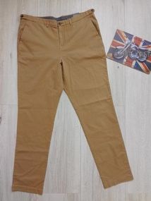 Штани чіноси чоловічі звуженого крою р. 54 slim