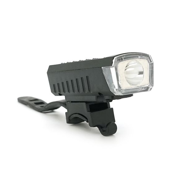 Фонарик велосипедный HY-2266.3 режима,встроенный аккум,USB кабель,BOX