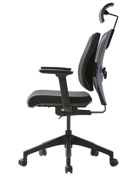 Кресло офисное DUOREST ALPHA HDBA-S black ортопедическое | Зображення 3