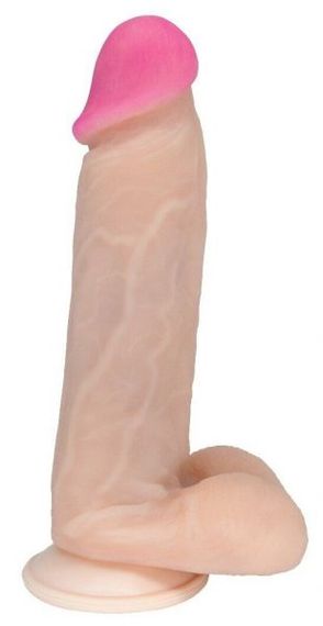 Фалоімітатор EGZO Ciberskin, Телесный | Зображення 1