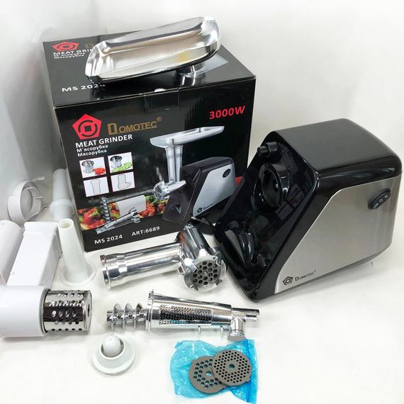 Кухонная мясорубка соковыжималка DOMOTEC, Мясорубка для профессиональной кухни, Мясорубки надежные FO-50 | Зображення 8