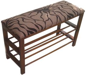 Банкетка для обуви Mokko N (Мокко Н)  с нишей, выбор цвета, размера и обивки