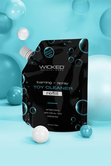 Очищувач для іграшок Wicked Sensual Care Foaming, 710 мл Sex Aura | Зображення 2
