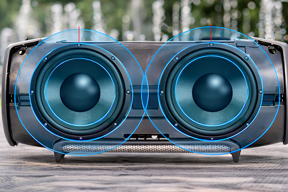 Бездротова колонка Bluetooth Xtreme 3 / Портативна колонка Bluetooth з потужним звуком / Акустична колонка Bluetooth Xtreme | Зображення 2