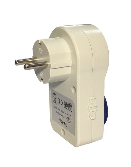 Розетка-таймер механична доба 30M/24H 24 ON/OFF 16A 230V Ny95000919 | Зображення 1