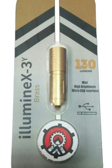 Ліхтар кишеньковий MecArmy illumine X-3y ( Brass ) | Зображення 1