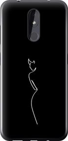Чехол на Nokia 3.2 Силуэт1 "4590u-1705-17620"