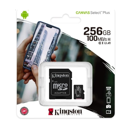 Карта пам'яті microSDXC 256Гб Class 10 (UHS-1) 100Мб/с Kingston Canvas Select Plus | Зображення 3