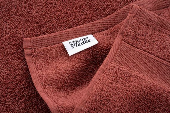 Рушник ARDESTO махровий SuperSoft, теракота, 30х50см, 100% бавовна (ART2230RT) | Зображення 9