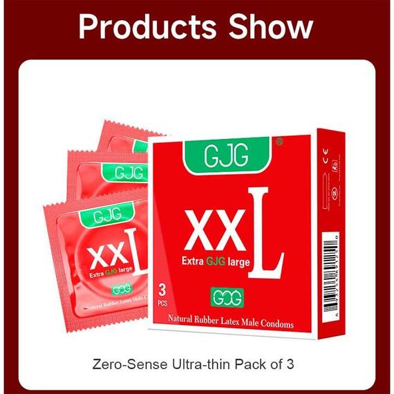 Презервативы "GJG XXL Extra large" - 3шт | Зображення 3