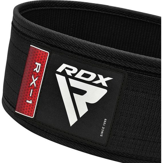 Пояс для важкої атлетики RDX RX1 Weight Lifting Belt Black L | Зображення 4