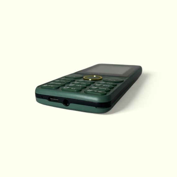 Кнопковий мобільний телефон на 4 сім карти AIEK s-mobile S73 Green | Зображення 5