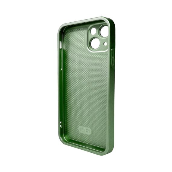 Чохол для смартфона AG Glass Matt Frame Color Logo for Apple iPhone 14 Light Green | Зображення 1