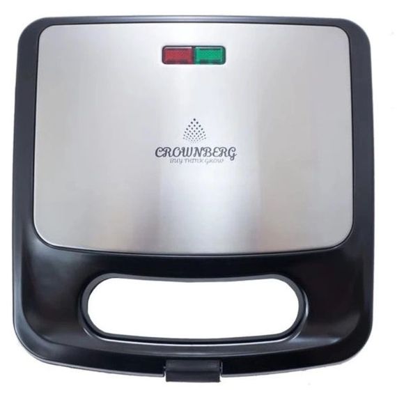 Сендвичница Crownberg CB-1070 С Решеткой Гриль, бутербродница, тостерница, бутербродница бытовая | Зображення 7