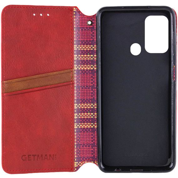 Шкіряний чохол-книжка GETMAN Cubic (PU) для ZTE Blade A52 | Зображення 2