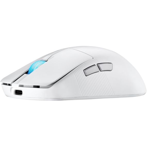 Мишка ASUS ROG Harpe Ace Mini Wireless/Bluetooth/USB White (90MP03Z0-BMUA10) | Зображення 4