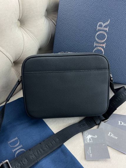 Месенджер чорний Dior Zipped Rider 2.0 c852 | Зображення 4