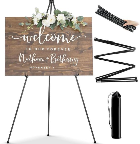 Подставка для мольберта 160см, складной телескопический напольный треножник для полотна, штатив для художника