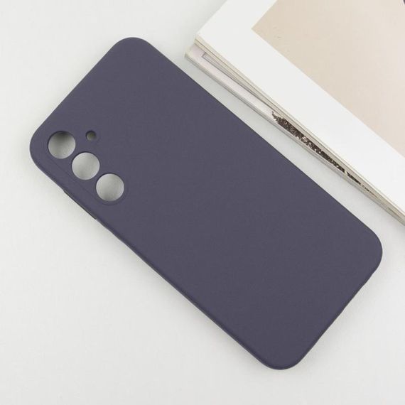 Чохол Silicone Cover Lakshmi Full Camera (AAA) для Samsung Galaxy A36 5G Сірий / Dark Gray | Зображення 4