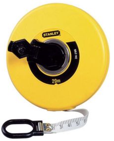 Стричка STANLEY " FIBERGLASS " 20мх12мм, в пластмасовому корпуси ST-0-34-296