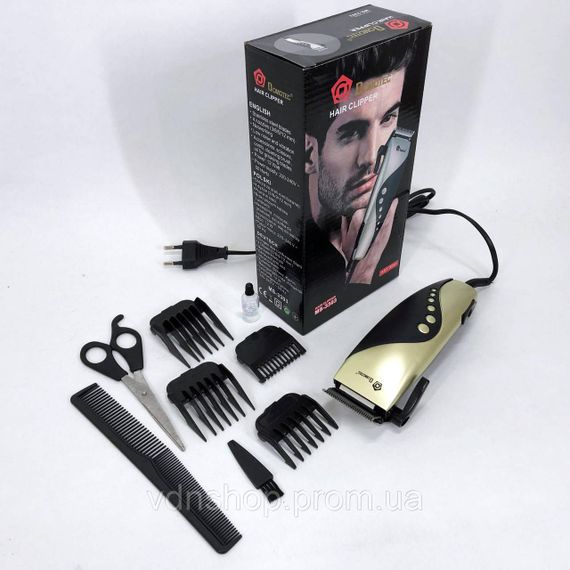 Машинка для стрижки волос с универсальным питанием DOMOTEC, Машинка для стрижки волос домашняя IC-17 | Зображення 6