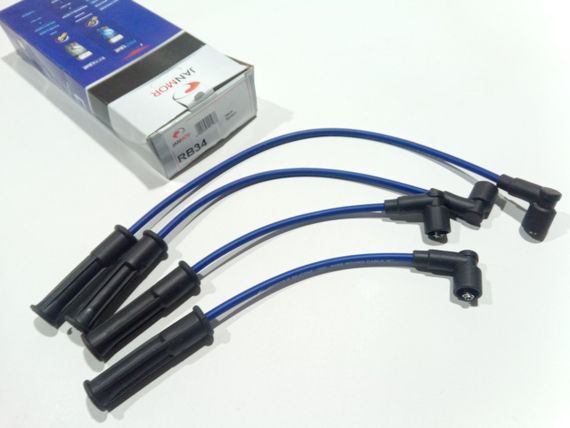 Дроти запалювання Logan 1.4-1.6 8v, JANMOR (RB34) силікон (8200506297)