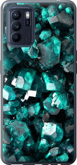 Чехол на Oppo Reno6 Z Кристаллы 2 "3674u-2477-17620"