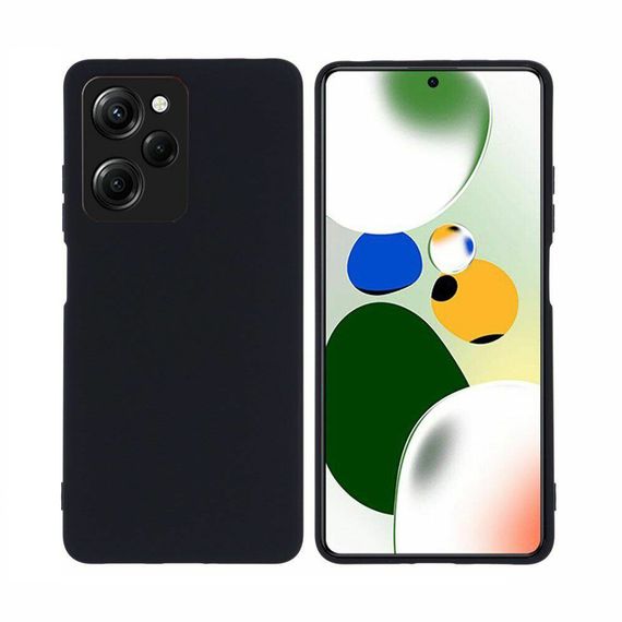 Чохол Candy Silicone для Xiaomi Redmi Note 12 Pro 5G колір Чорний | Зображення 1