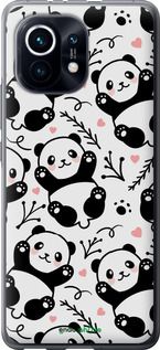 Чохол на Xiaomi Mi 11 Панди "4318t-2253-2448"