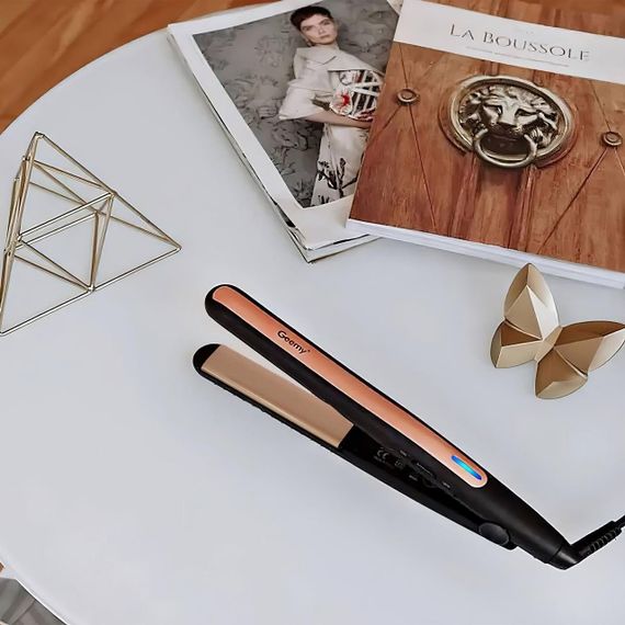 Плойка для вирівнювання волосся GEEMY GM-2955W / Випрямляч з турмаліновим покриттям / Утюжок для волосся | Зображення 5