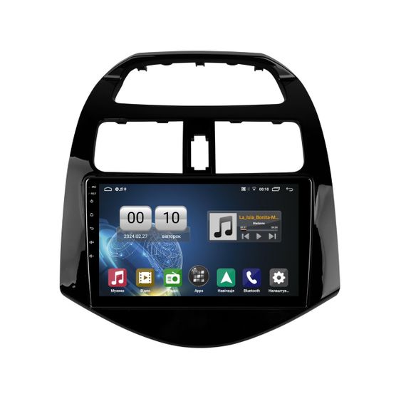 Штатна магнітола серії QIV Q1 під Chevrolet Spark 2009-2016 (W2) 9 дюймів