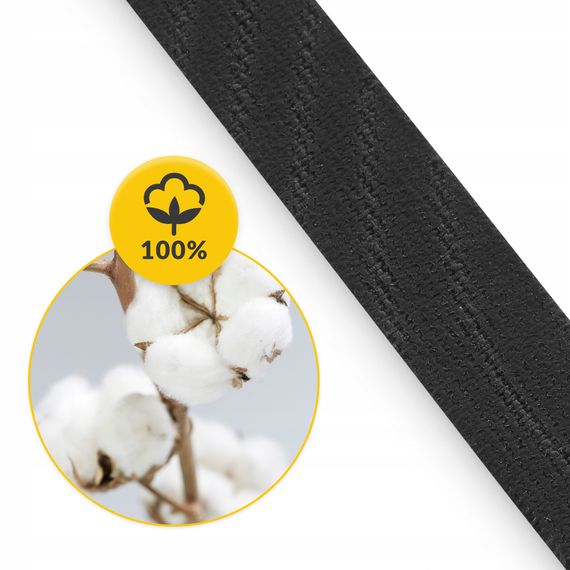 Стрічка кінезіологічна (кінезіо тейп) 4FIZJO 1 см x 5 м Black (P-5905973400787) | Зображення 4