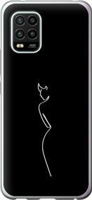 Чехол на Xiaomi Mi 10 Lite Силуэт1 "4590u-1924-17620"