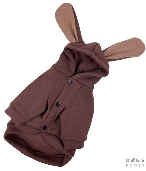 Толстовка Зайчик коричнева Y-201 | Зображення 2