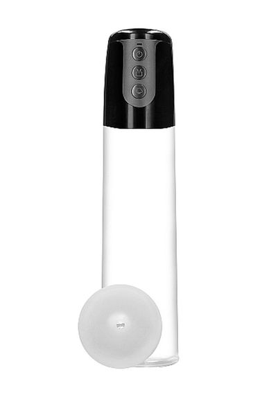 Вакуумна помпа Automatic Cyber Pump with Masturbation Sleeve - Transparent sexstyle
