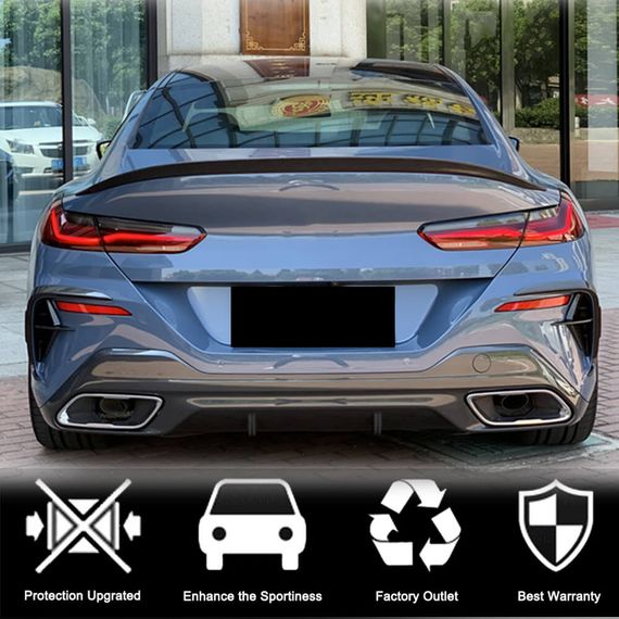 Дифузор заднього бампера V2 (для G16 M-Sport, Карбон) для BMW 8 cерія G14/G15/G16 2018- рр | Зображення 2