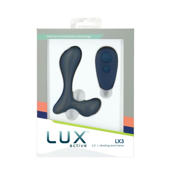 Вібромасажер простати Lux Active LX3 Vibrating Anal Trainer, пульт ДК Sex Aura | Зображення 3