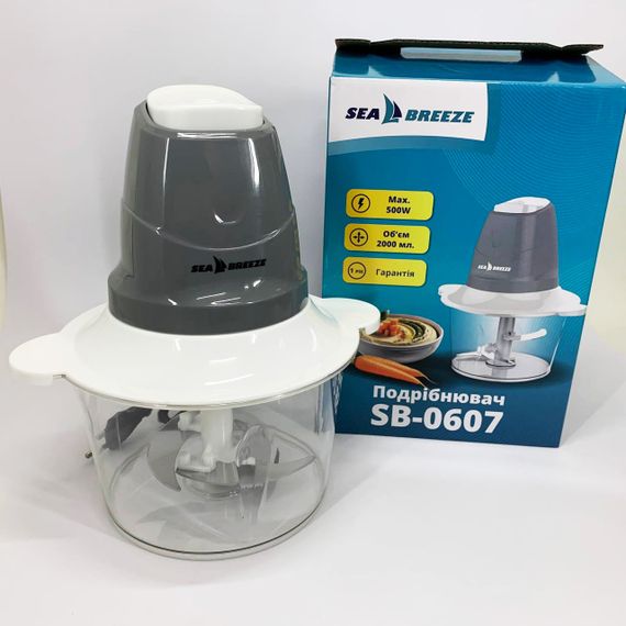 Кухонний універсальний подрібнювач SeaBreeze SB-0607, Блендер для приготування дитячого харчування KP-61 | Зображення 5