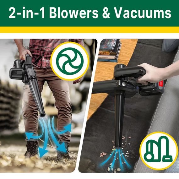 Бездротовий електричний повітродув-пилосос 2 в 1 XPRO Blower LY-4 (45519-LY-4_693) | Зображення 4