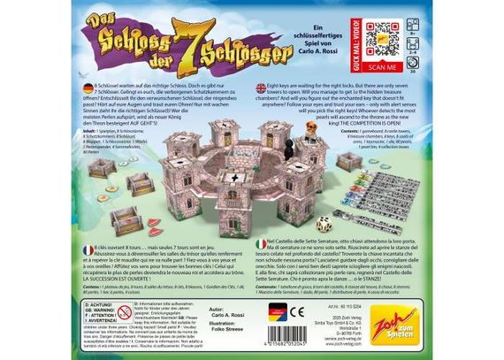Настольная игра Крепость семи замков (Das Schloss der 7 Schlosser) | Зображення 1