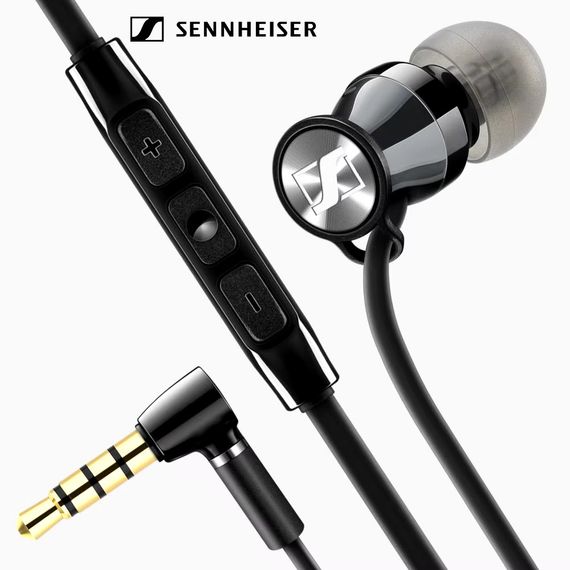 Навушники вкладиші Sennheiser MOMENTUM M2 IEi Black Сhrome | Зображення 8
