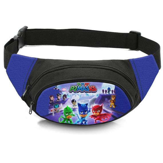Сумка-бананка дитяча з принтом Герої в масках поясна сумка для хлопчика (4486)
