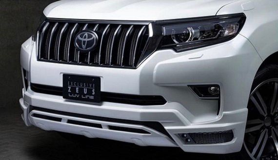 Решітка 2017-2023 LED (Zeus Silver) для Toyota Land Cruiser Prado 150 | Зображення 1