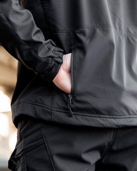 Міська тактична куртка MAXIMUS софтшел darck grey ПП7988 | Зображення 6