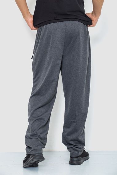Спорт чоловічі штани, колір темно-сірий, 244R41392 | Зображення 3