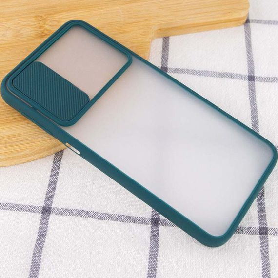 Чехол Camshield mate TPU со шторкой для камеры для Samsung Galaxy M51 Зеленый | Зображення 3