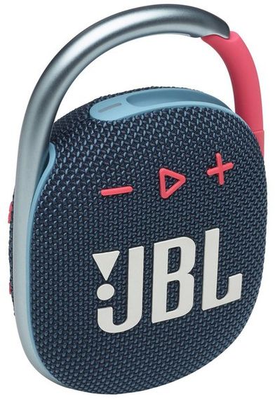 Портативна акустика JBL Clip 4 Blue Coral (JBLCLIP4BLUP) (JBLCLIP4BLUP) | Зображення 1