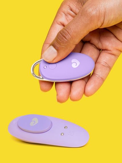 Вібратор в трусики з пультом Lovehoney Mon Ami Panty Vibrator для клітора, бузковий sexstyle | Зображення 2